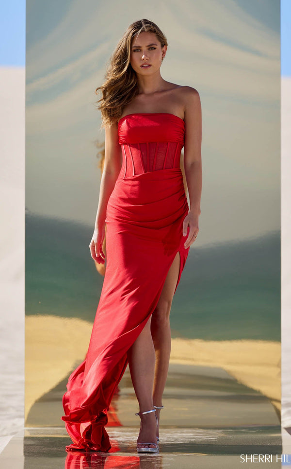 Sherri Hill 56625 Red