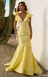 Sherri Hill 56638 Light-Yellow