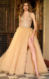 Sherri Hill 56650 Gold