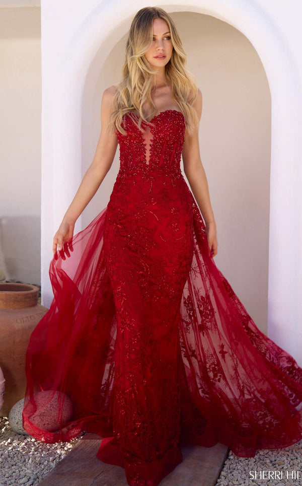 Sherri Hill 56670 Red