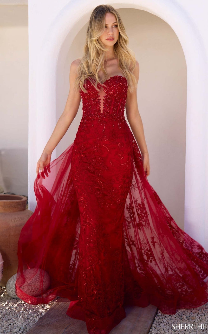 Sherri Hill 56670 Red