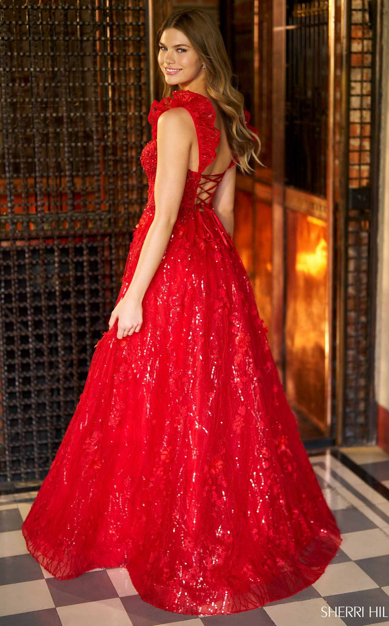 Sherri Hill 56673 Red