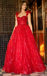 Sherri Hill 56673 Red