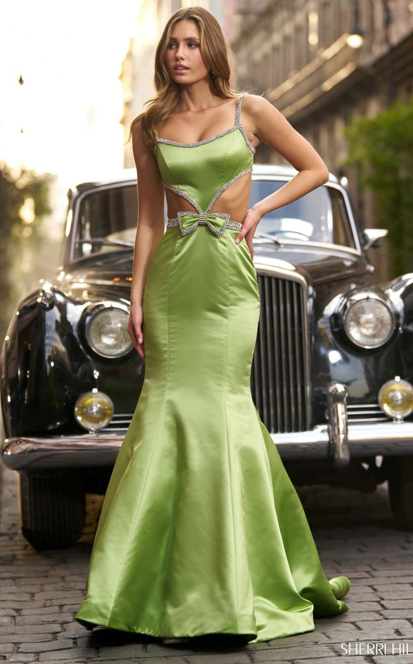 Sherri Hill 56699 Chartreuse