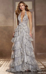 Sherri Hill 56706 Silver