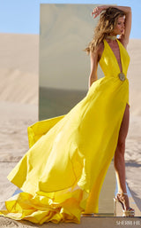 Sherri Hill 56728 Yellow