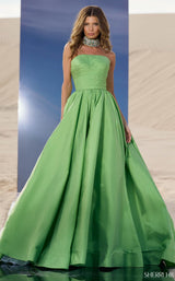 Sherri Hill 56748 Chartreuse