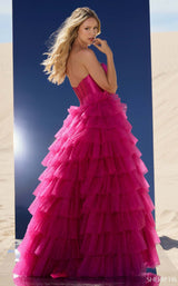 Sherri Hill 56804 Fuchsia