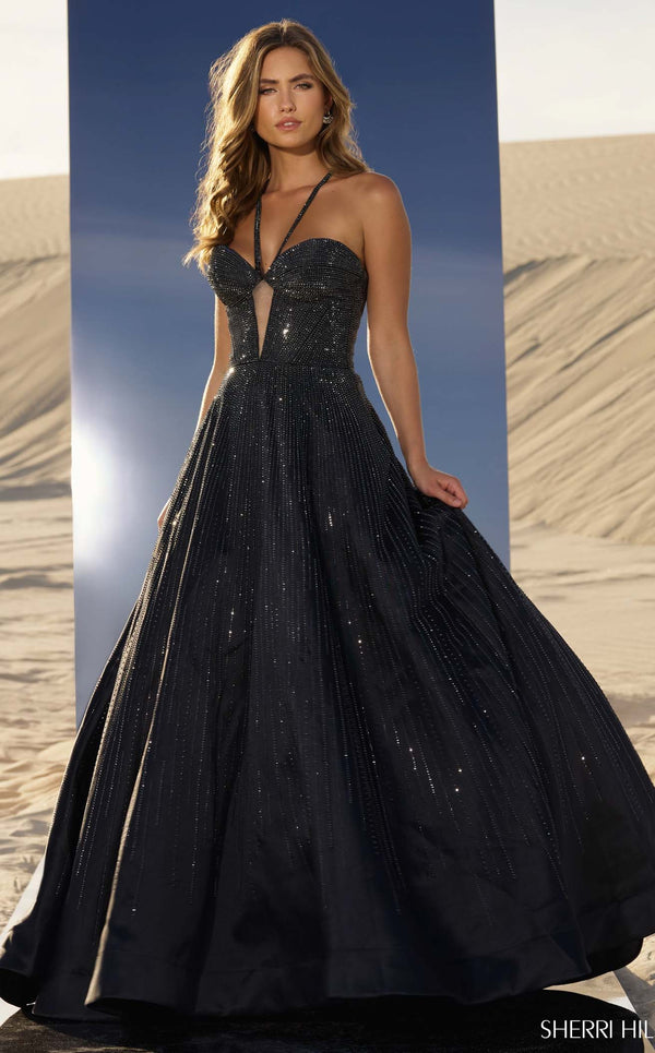 Sherri Hill 56815 Black