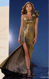 Sherri Hill 56816 Gold