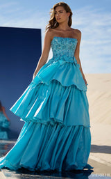 Sherri Hill 56838 Aqua