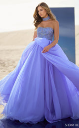 Sherri Hill 56852 Periwinkle