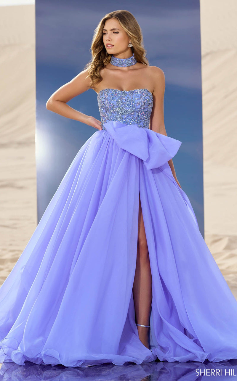 Sherri Hill 56852 Periwinkle