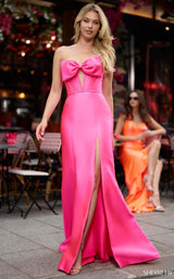 Sherri Hill 56952 Bright Pink