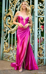 Sherri Hill 57014 Fuchsia