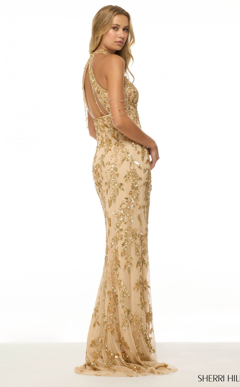 Sherri Hill 57021 Gold