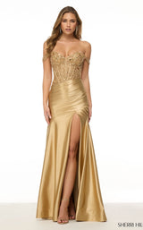 Sherri Hill 57053 Gold