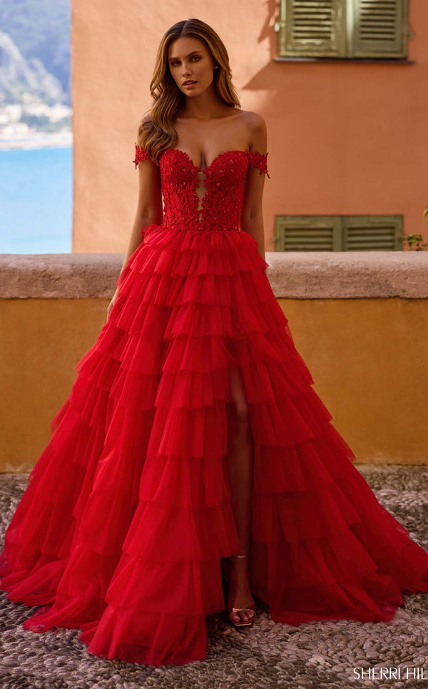 Sherri Hill 57120 Red