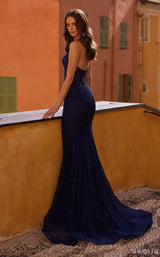 Sherri Hill 57135 Navy