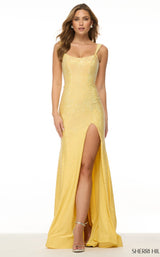 Sherri Hill 57154 Yellow