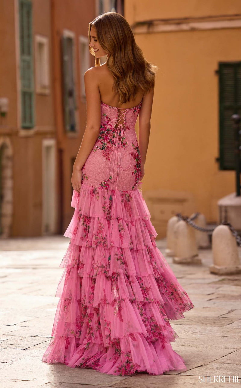 Sherri Hill 57196 Bright Pink