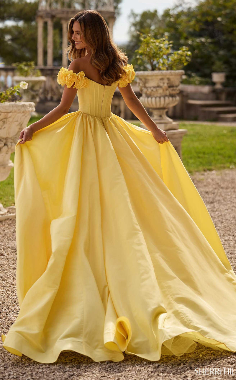 Sherri Hill 57200 Yellow