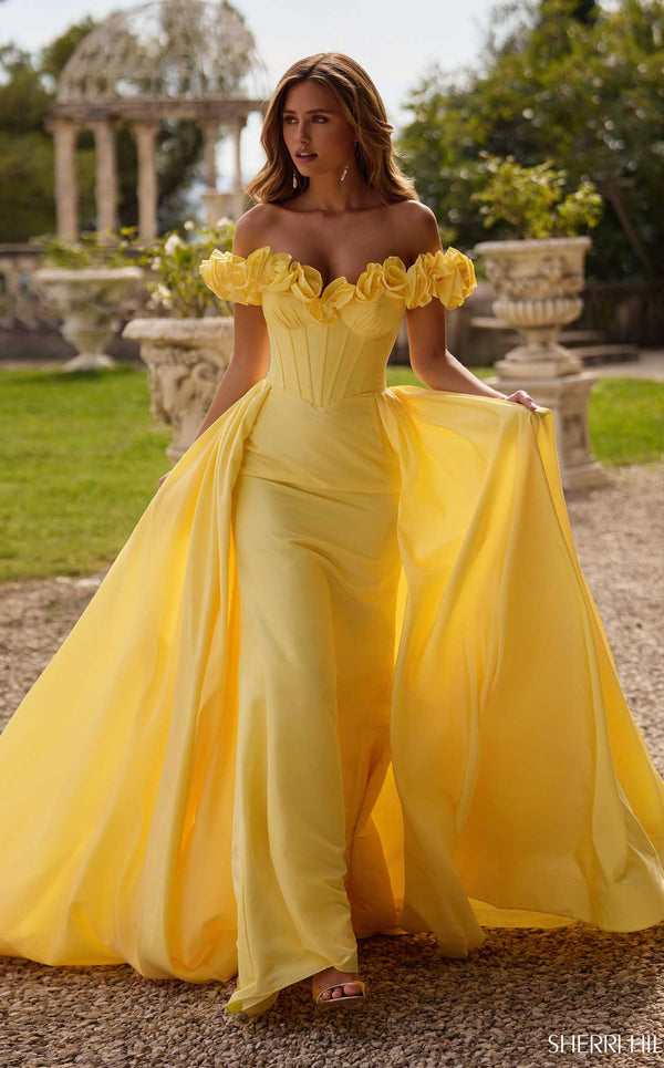 Sherri Hill 57200 Yellow