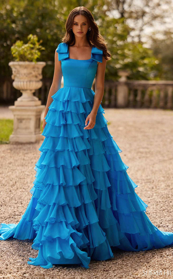 Sherri Hill 57215 Ocean Blue