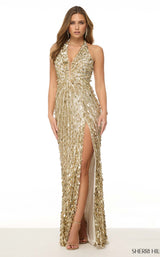 Sherri Hill 57227 Gold