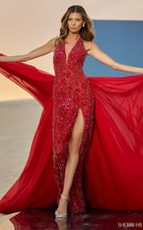 Sherri Hill 67006 Red/Red/Pink