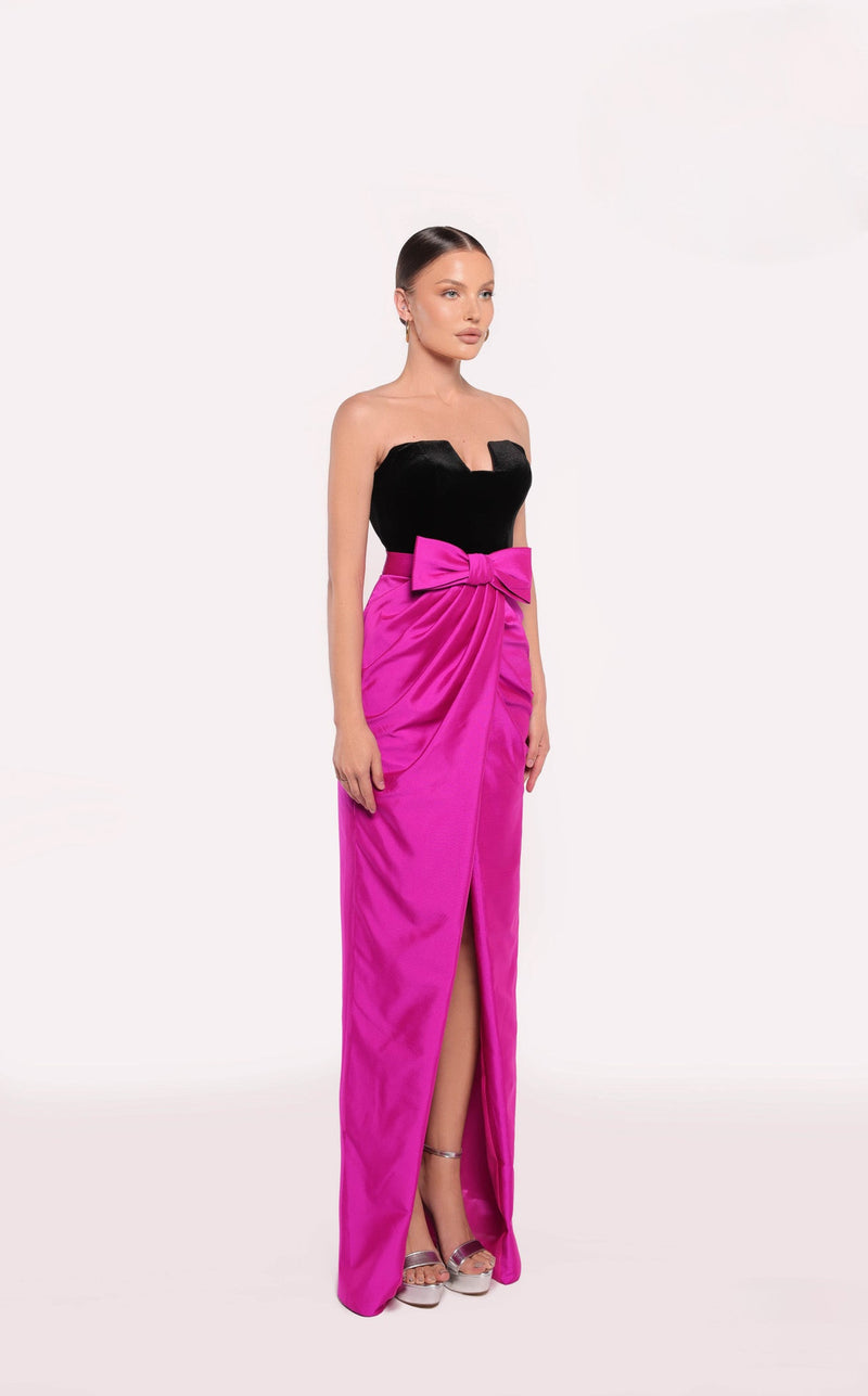 Tarik Ediz 98792 Black/Fuchsia