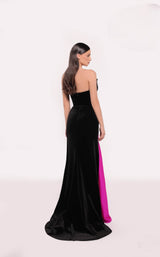 Tarik Ediz 98794 Black/Fuchsia