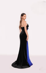 Tarik Ediz 98794 Black/Royal Blue