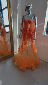 Jovani 02845 Orange