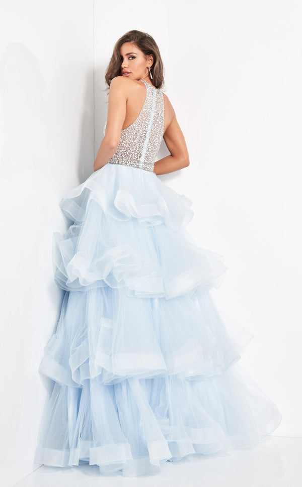 Jovani 00461 Light Blue