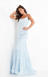 Jovani 00862 Light Blue