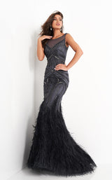 Jovani 02337BG Charcoal