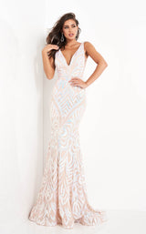 Jovani 02753BG Blush-Nude