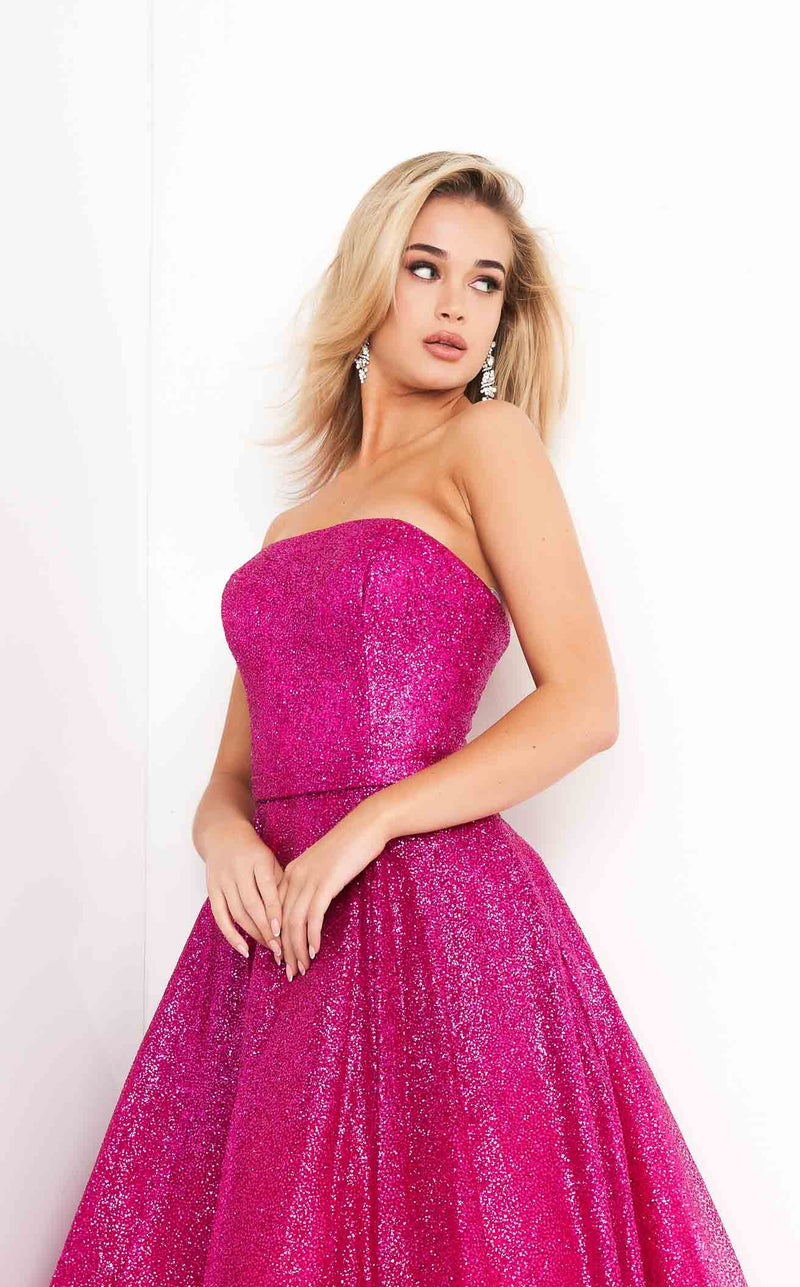 Jovani JVN02875BG Fuchsia