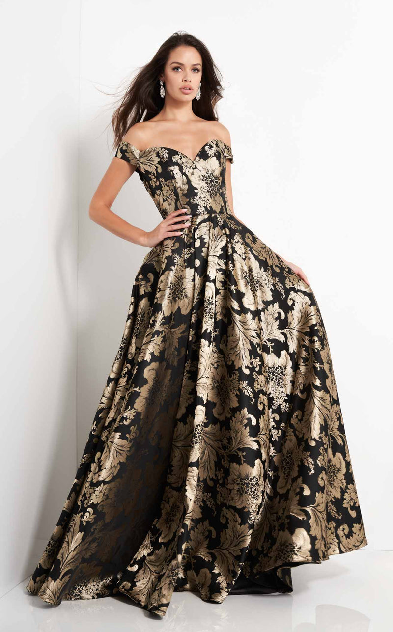 Jovani 03942 Black/Gold