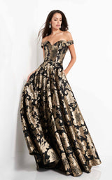 Jovani 03942 Black/Gold