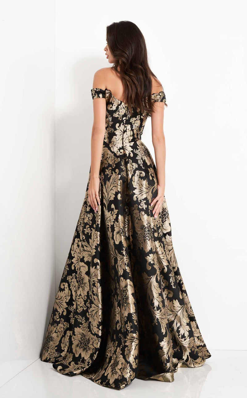 Jovani 03942 Black/Gold