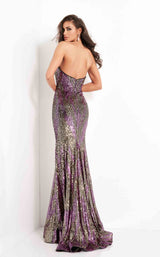 Jovani 04155 Purple/Gold