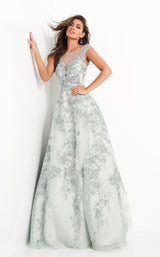 Jovani 04438 Light Green