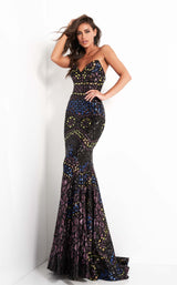 Jovani 04832BG Black Multi