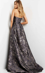 Jovani 06255 Grey-Brown