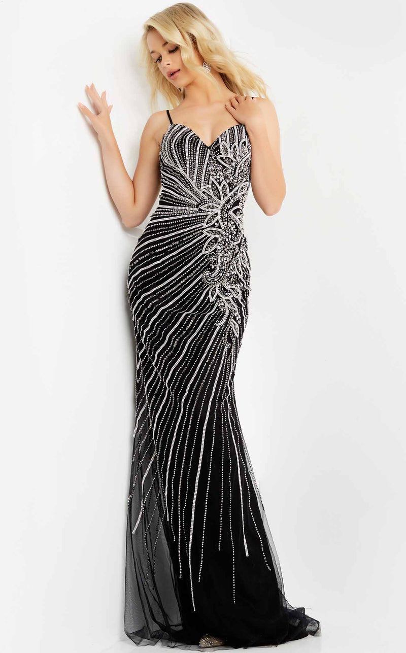 Jovani 06326 Black/Silver