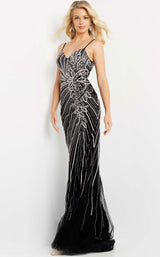 Jovani 06326 Black/Silver