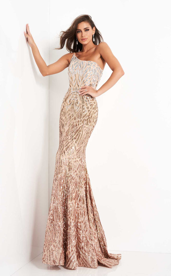 Jovani 06469 Silver-Cafe