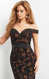 Jovani 07061 Black-Cafe